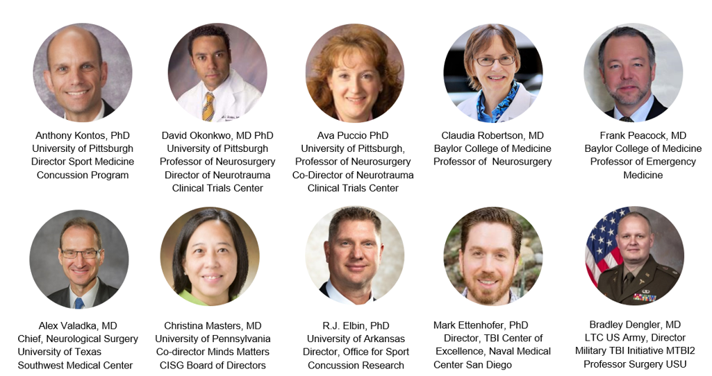 Science Advisory Board — 10 Key Opinion Leaders in TBI diagnostics